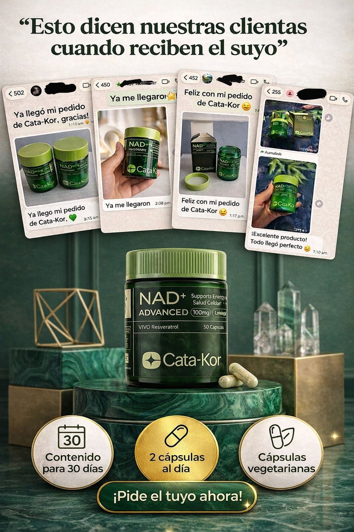 CATA-KOR NAD+ REJUVENECIMIENTO CELULAR